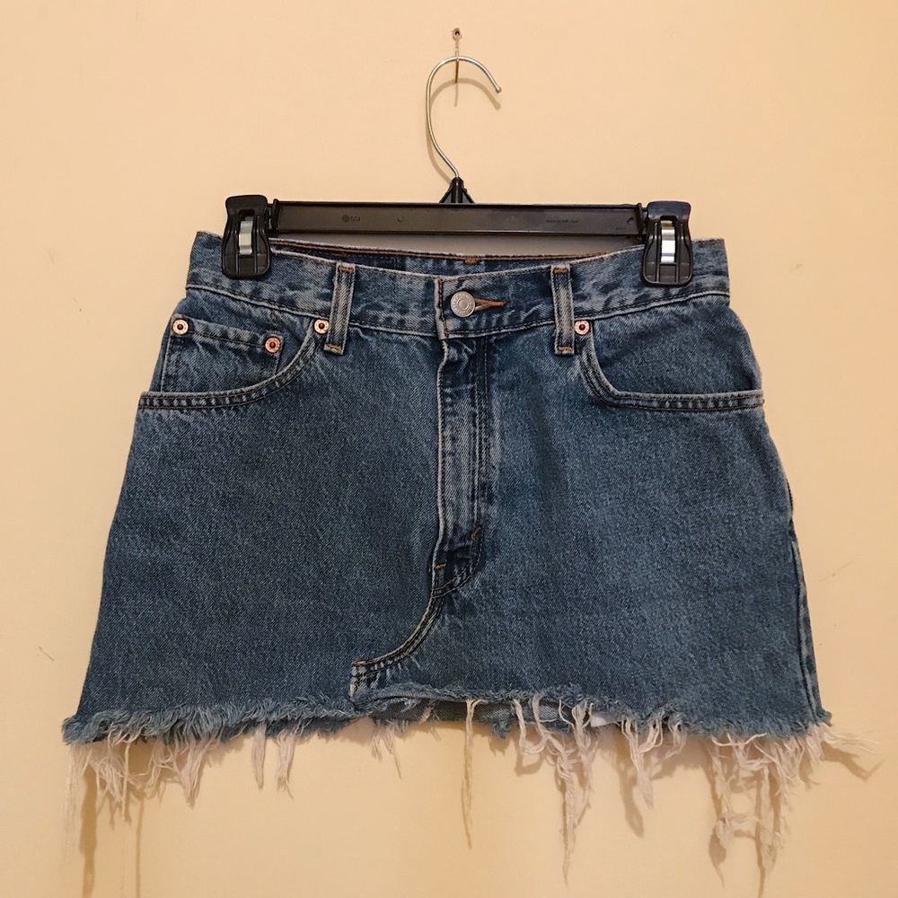 Levi denim skirt